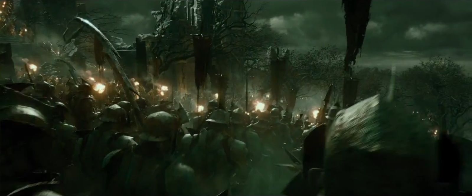 El ejército de Dol Guldur parte hacia la guerra