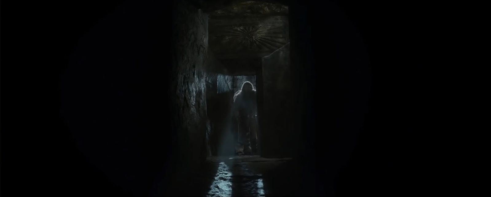 Thorin abre la puerta secreta de Erebor