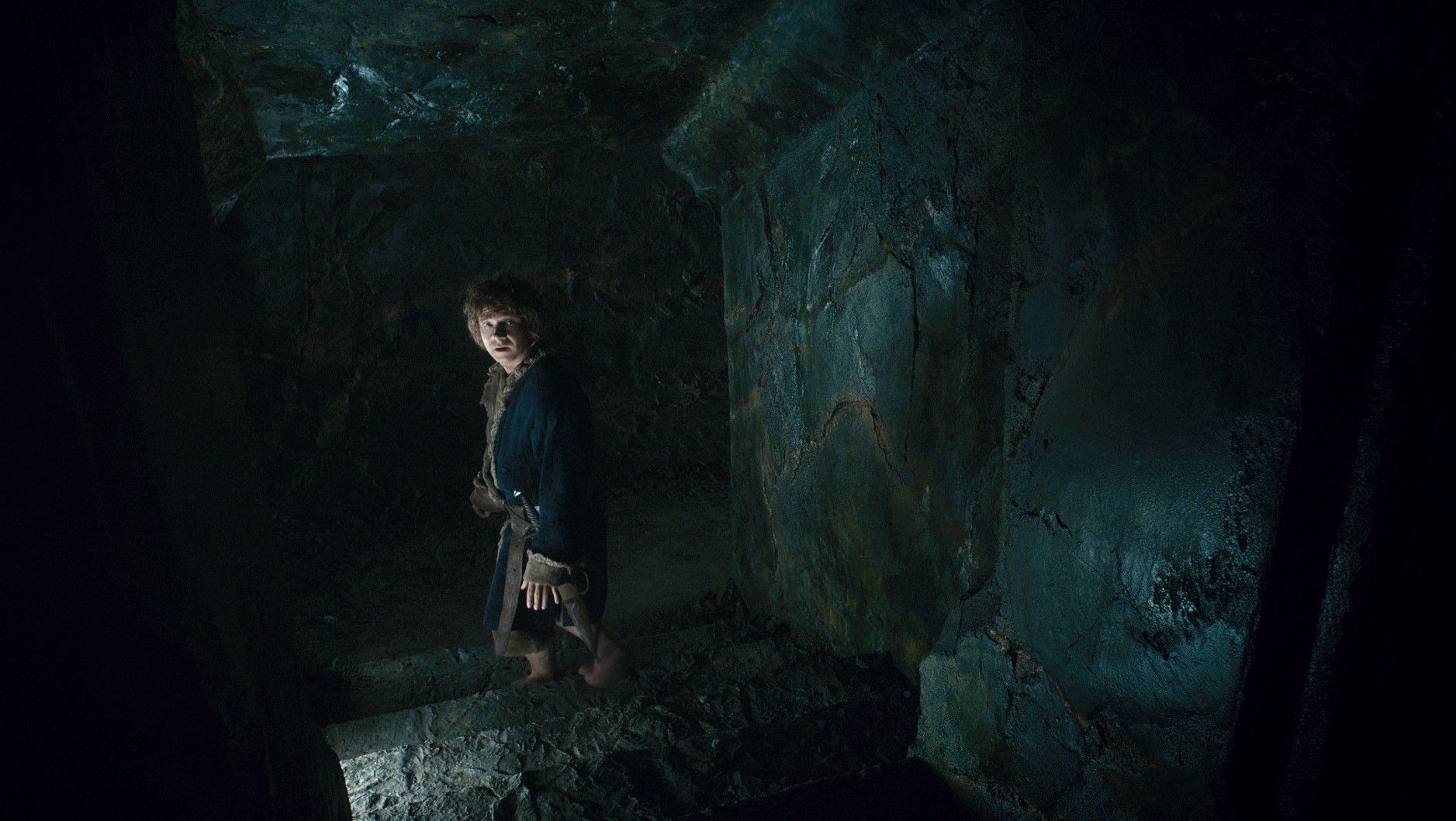 Bilbo se adentra en Erebor