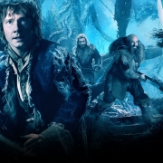 Banner de Bilbo y los Enanos en el Bosque Negro