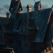Un edificio de Esgaroth