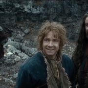 Dwalin, Ori, Bilbo, Thorin y Glóin