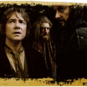 Bilbo, Nori y Thorin