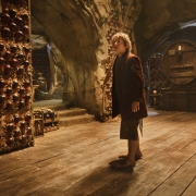 Bilbo en la bodega de Thranduil