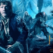 Bilbo y los Enanos en el Bosque Negro