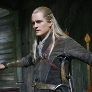 Legolas luchando en la Ciudad del Lago
