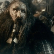 Thráin en la Batalla de Azanulbizar