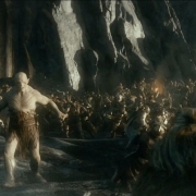 Thráin se enfrenta a Azog