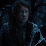 Bilbo persigue a las arañas