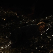 Bilbo en el tesoro de Erebor