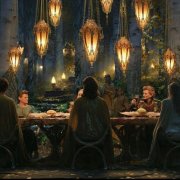 Reunión de elfos y enanos
