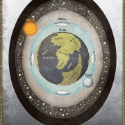Mapa del cosmos de Arda, de Robert Altbauer