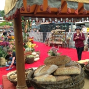 La alfombra roja decorada al estilo Hobbit