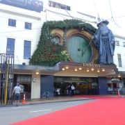 El cine Embassy preparado