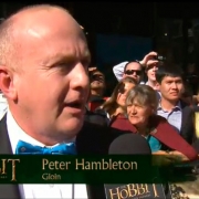 Peter Hambleton en la alfombra roja