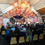 Rueda de prensa en Wellington