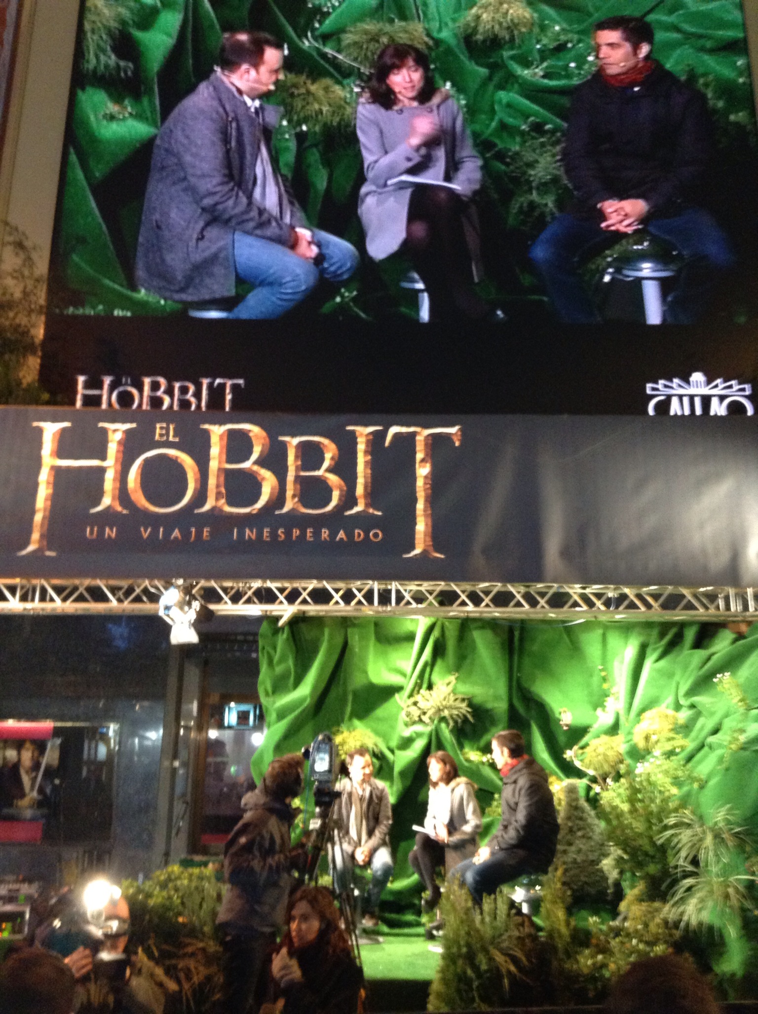 La premiere de El Hobbit en Madrid