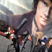 Los fans en la premiere