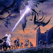 Gandalf aleja a los Nazgûl