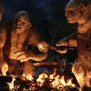 Los Trolls cenan carnero asado