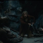 Bilbo, aterrorizado