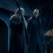 Gandalf y Elrond en Rivendel