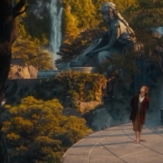 Bilbo sigue explorando Rivendel