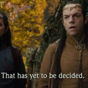 Lindir y Elrond