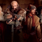 Gandalf, Bilbo y los Enanos