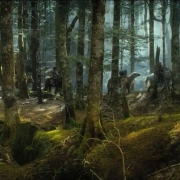 La compañía avanza hacia Erebor La compañía avanza hacia Erebor