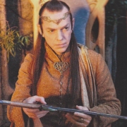 Elrond con Orcrist