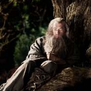 Gandalf en el Bosque de los Trolls