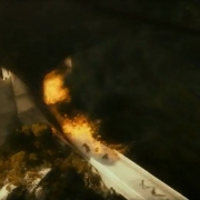 Smaug atacando Valle