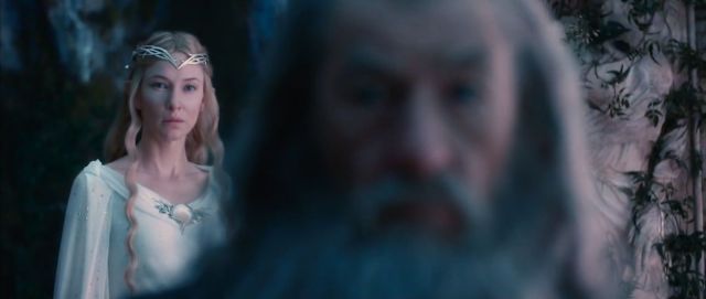 Mithrandir y Galadriel