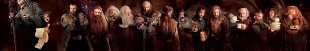 Nueva imagen panorámica de El Hobbit con Bilbo, Gandalf y los Enanos