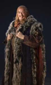 Stephen Fry como el Gobernador de Esgaroth en El Hobbit
