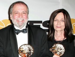 Joe Letteri y Eileen Moran joe Letteri y Eileen Moran