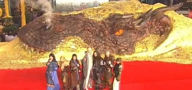 Resumen y muchas imágenes de la première europea de La Desolación de Smaug