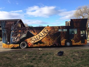 Autobus Smaug - Fiestas Noruega4