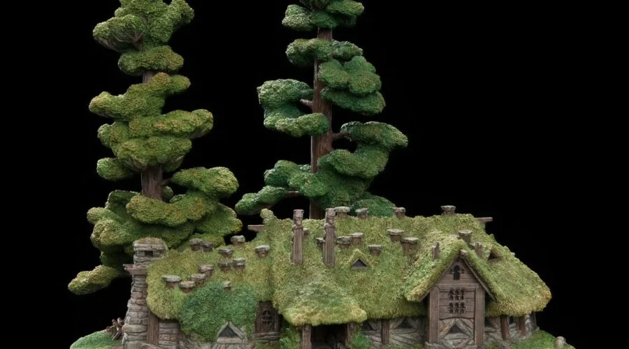 A la venta la miniatura de la casa de Beorn de Weta Workshop