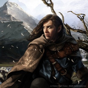 Elrohir, según Magali Villeneuve