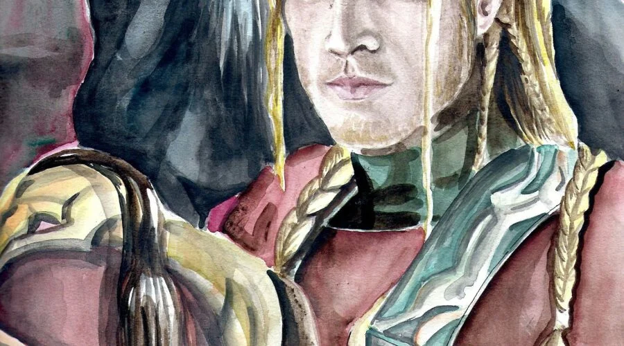 08-05-3019 Éomer y Éowyn regresan a Rohan con Elladan y Elrohir