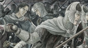 Isildur y Elendur, según Anke Katrin Eißmann