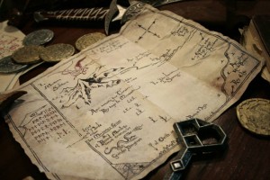 Réplica en español del Mapa de Thrór