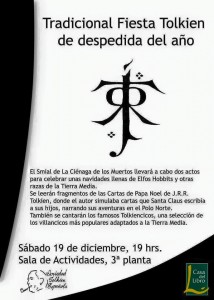 Fiesta Tolkiendil en Madrid organizada por el Smial Ciénaga de los Muertos