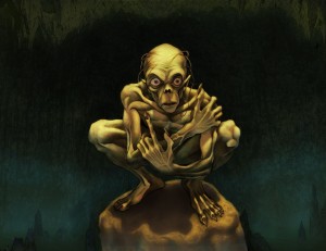 Gollum, según Daniel Mikah Govar