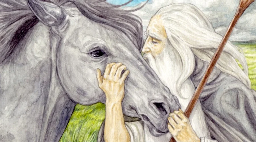 18-10-3018 Gandalf llega a Rivendel y envía a Sombragrís a Rohan