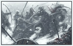 Batalla de la Ciudad de Valle, según Jan Pospisil