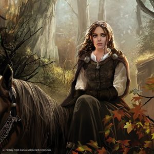 Arwen, según la artista francesa Magali Villeneuve