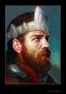 El Rey Elessar, según Fabio Leone